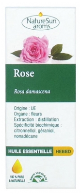 NatureSun Aroms Essential Oil Rose (Rosa Damascena) 1ml