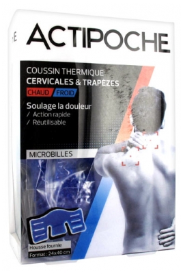 Cooper Actipoche Cervicales & Trapèzes Microbilles 1 Coussin Thermique