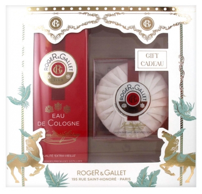 Roger & Gallet Coffret Eau de Cologne Jean-Marie Farina 100 ml + Savon Parfumé Jean-Marie Farina 100 g