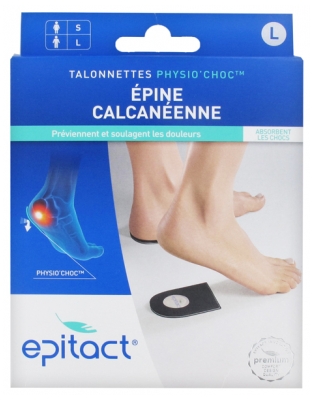 Epitact Physio'Choc Calcanean Spine Heels - Rozmiar: L - Męźczyzna