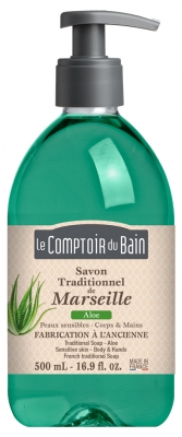 Le Comptoir du Bain Savon Traditionnel de Marseille Aloe 500 ml