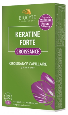 Biocyte Keratine Forte Croissance 20 Capsules
