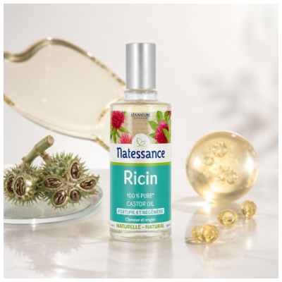 Natessance Stiprinošā Ricīna Eļļa 50 ml