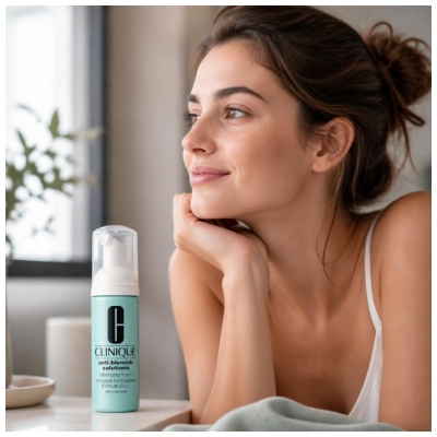Clinique Anti-Blemish Solutions Cleansing Foam S.O.S Formula All Skin Types 125 ml