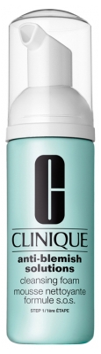 Spuma de Curățare Clinique Anti-Blemish Solutions Formulă S.O.S Toate Tipurile de Ten 125 ml