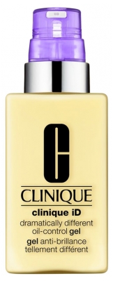 Clinique iD Anti-Shine Gel 115 ml + 10 ml Active Concentrate Cartridge - Aktywa: Zmarszczki i drobne linie