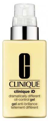 Clinique iD Anti-Shine Gel 115 ml + 10 ml Active Concentrate Cartridge - Aktywa: Nieregularna cera