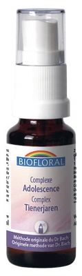 Biofloral Bach Flower Complex Adolescence C20 Organic 20 ml