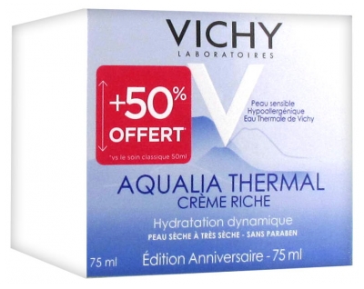 Vichy Aqualia Thermal Crème Riche Pot 75 ml