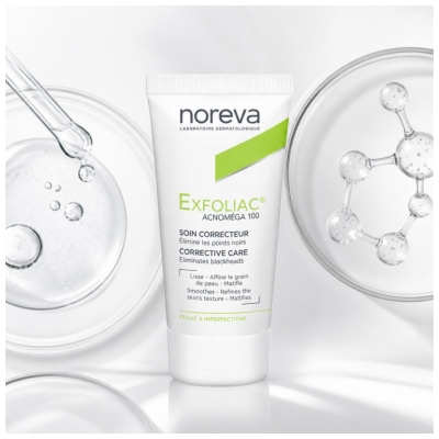 Noreva Exfoliac Acnomega 100 30 ml