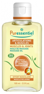 Puressentiel Muscles and Joints Organic Massage Oil 100ml