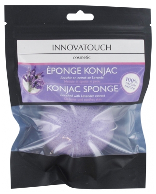 Innovatouch Esponja Konjac Enriquecida con Extracto de Lavanda