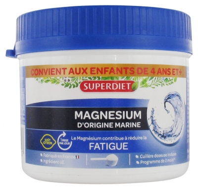 Superdiet Magnésium d'origine Marine Poudre 230 g