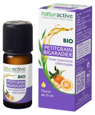 Naturactive Ulei Esențial Petitgrain de Portocal Baie (Citrus aurantium Amara) Bio 10 ml