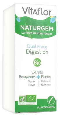 Vitaflor Naturgem Dual Force Digestion Bio 60 ml (à consommer de préférence avant fin 07/2020)