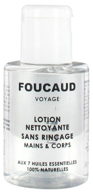 Foucaud Voyage Lotion Nettoyante Sans Rinçage Mains & Corps 50 ml