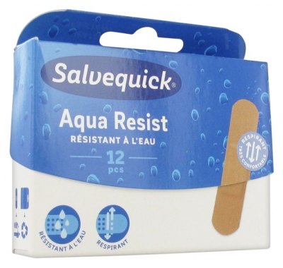 Salvequick Aqua Resist 12 Pansements