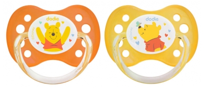 Dodie Disney Baby 2 Sucettes Anatomiques Silicone 0-6 Mois