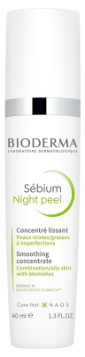 Bioderma Sébium Nacht-Peeling-Glättungskonzentrat 40 ml