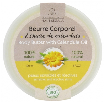 Laboratoire du Haut-Ségala Masło do Ciała z Organicznym Olejem z Nagietka 120 ml
