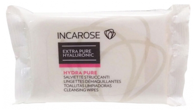Incarose Extra Pure Hyaluronic 20 Cleansing Wipes