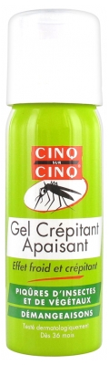 Cinq sur Cinq Łagodzący żel Crepitant na Ukąszenia Owadów i Roślin 50 ml