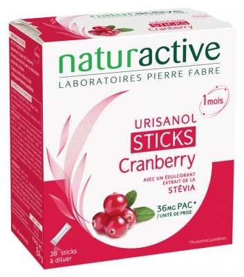 Naturactive Urisanol Cranberry 28 Sticks