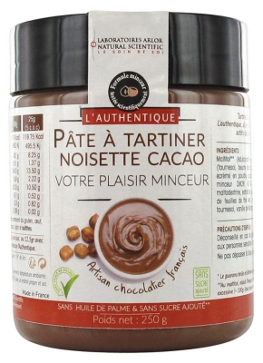 Arlor Natural Scientific L'Authentique Hazelnut Cocoa Spread 250g