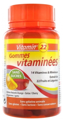 Ineldea Vitamin'22 60 Vitamin Gums