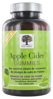 New Nordic Apple Cider 60 Gummies