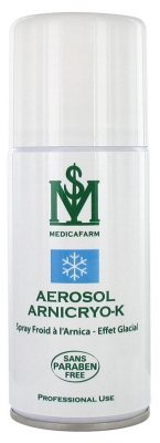 Medicafarm Aérosol Arnicryo-K Spray Froid à l'Arnica 150 ml