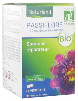 Naturland Bio Pasijonka 75 Vegokapsul