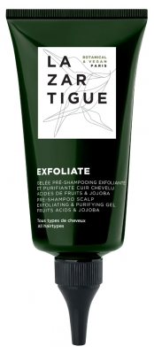 Lazartigue Exfoliate Gelée Pré-Shampooing Exfoliante et Purifiante Cuir Chevelu 75 ml