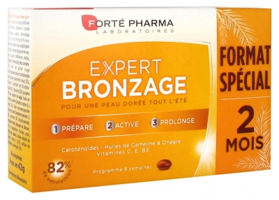 Forté Pharma Expert Bronzage Cure 2 Mois 56 Comprimés