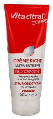 Vita Citral Corps Crème Riche Ultra-Nutritive 200 ml