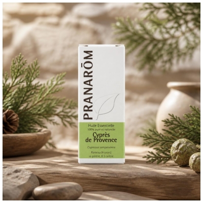 Pranarôm Provencekypsiöljy (Cupressus sempervirens) 10 ml