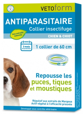 Vetoform Antiparasite Insect Repellent Collar Dog and Puppy