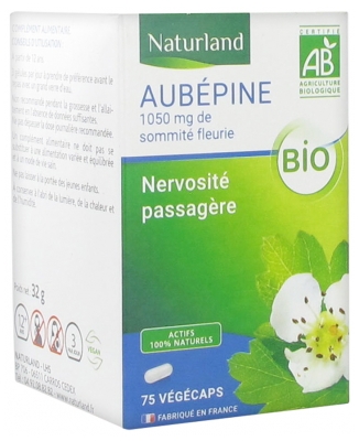 Naturland Bio Glog 75 Vegikapsul