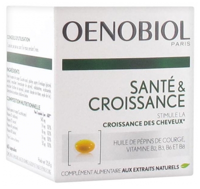Oenobiol Santé et Croissance 60 Capsules (à consommer de préférence avant fin 09/2020)