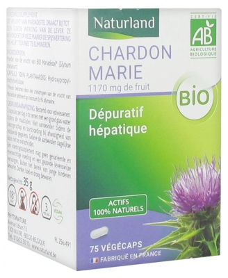 Naturland Chardon Marie Bio 75 Végécaps