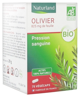 Naturland Olive Tree Organic 75 Vegicaps