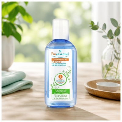 Puressentiel Gel Antibactérien aux 3 Huiles Essentielles 80 ml