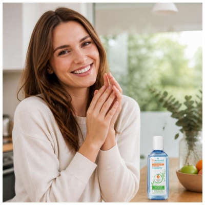 Puressentiel Reinigender Gel Aloe Vera und Pflanzlicheralkohol 80 ml