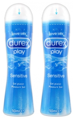 Durex Play Pleasure Sensitive Geeli 2 x 50 ml pakkaus