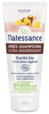Natessance Organic Ultra-Nourishing Shea and Vegetable Keratin Conditioner 200ml