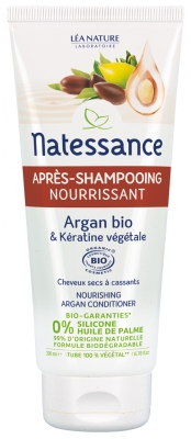 Natessance Organic Nourishing Argan and Vegetable Keratin Conditioner 200ml