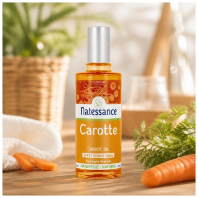 Natessance Huile Teint Hâlé Carotte 50 ml