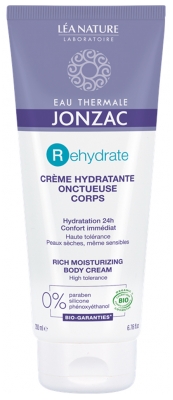 Apa de Jonzac REhydrate Cremă Hidratantă Bogată Corp Bio 200 ml