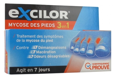 Excilor Foot Fungus 3in1 15 ml