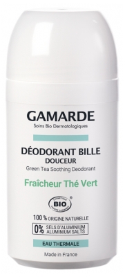 Gamarde Milde Hygiene Deodorant Gentle Ball Bio 50 ml - Parfum: Grüner Tee Frische